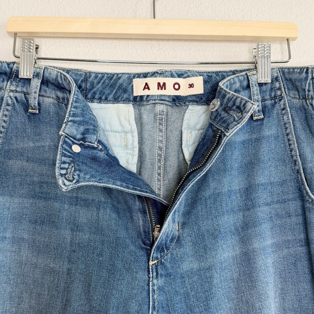 AMO Edith Trouser Jeans Wide Leg Women’s Size 30 - Picture 4 of 6